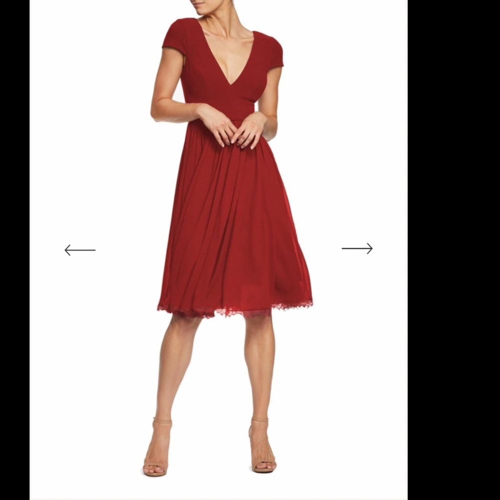 Dress the Population Red dress